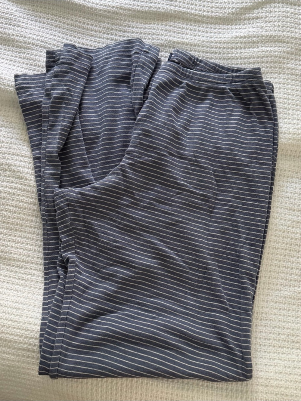 Brandy Melville Blue Striped Pajama Pants